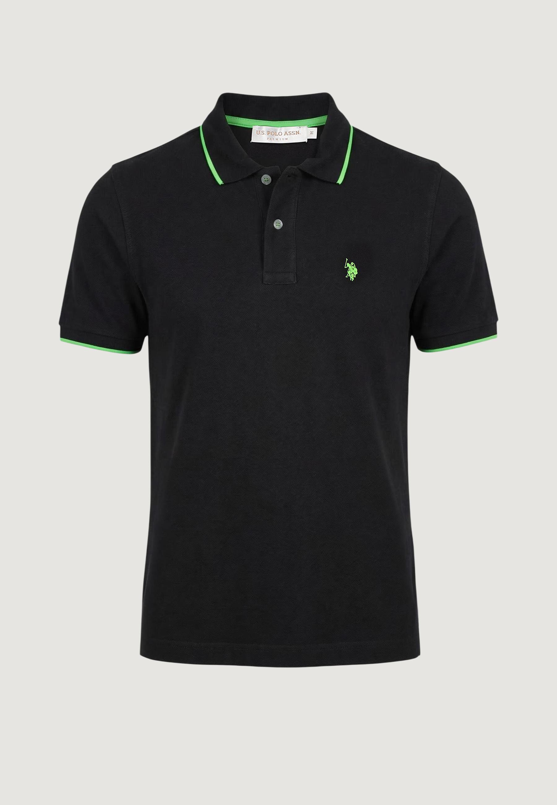 Polo maniche corte Uomo BLACK Nero 5/5
