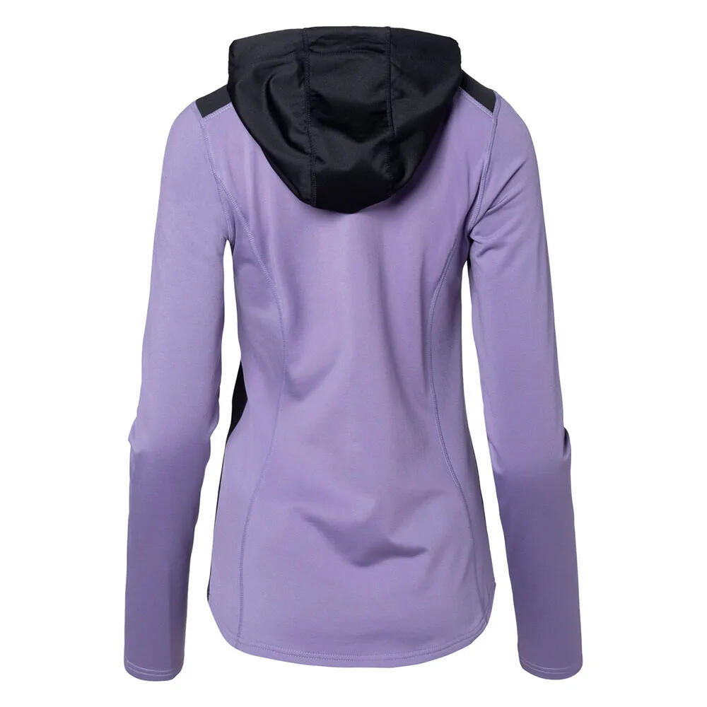 Sweat À Capuche VERIS Femme (Violet Clair / Noir) 2/3