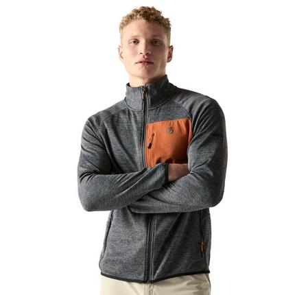 Veste Polaire À Col Montant TORREK Homme (Noir / Beige)