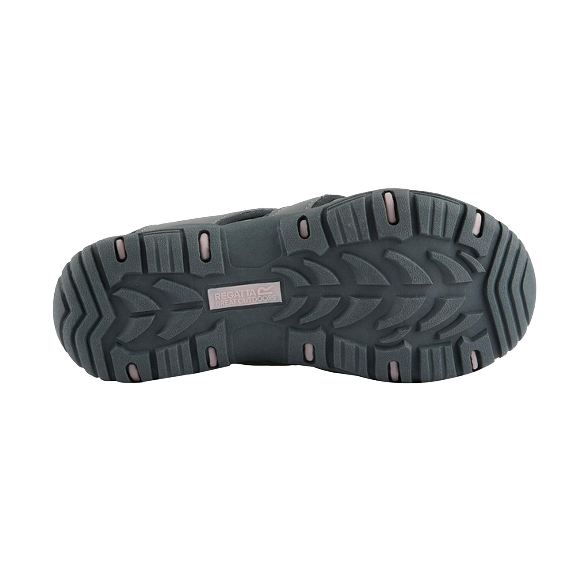 "Westshore IV" Sandalen für Damen Stahlfarben/Puderlila 4/5