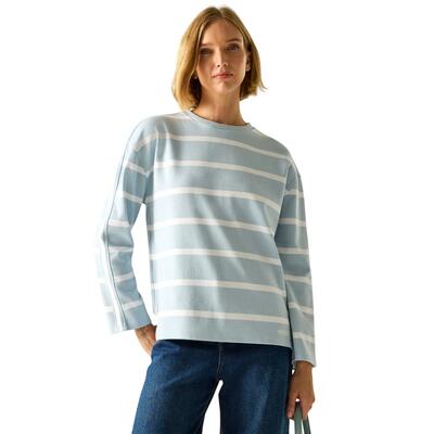 Dames avira sweatshirt (hemelsbreed/wit)