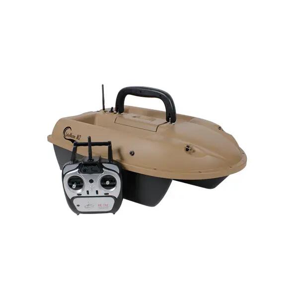 Lakemaster M2 Bait Boat - 4 kg Dual Hopper - 400 m Range - Dual Motor - LED