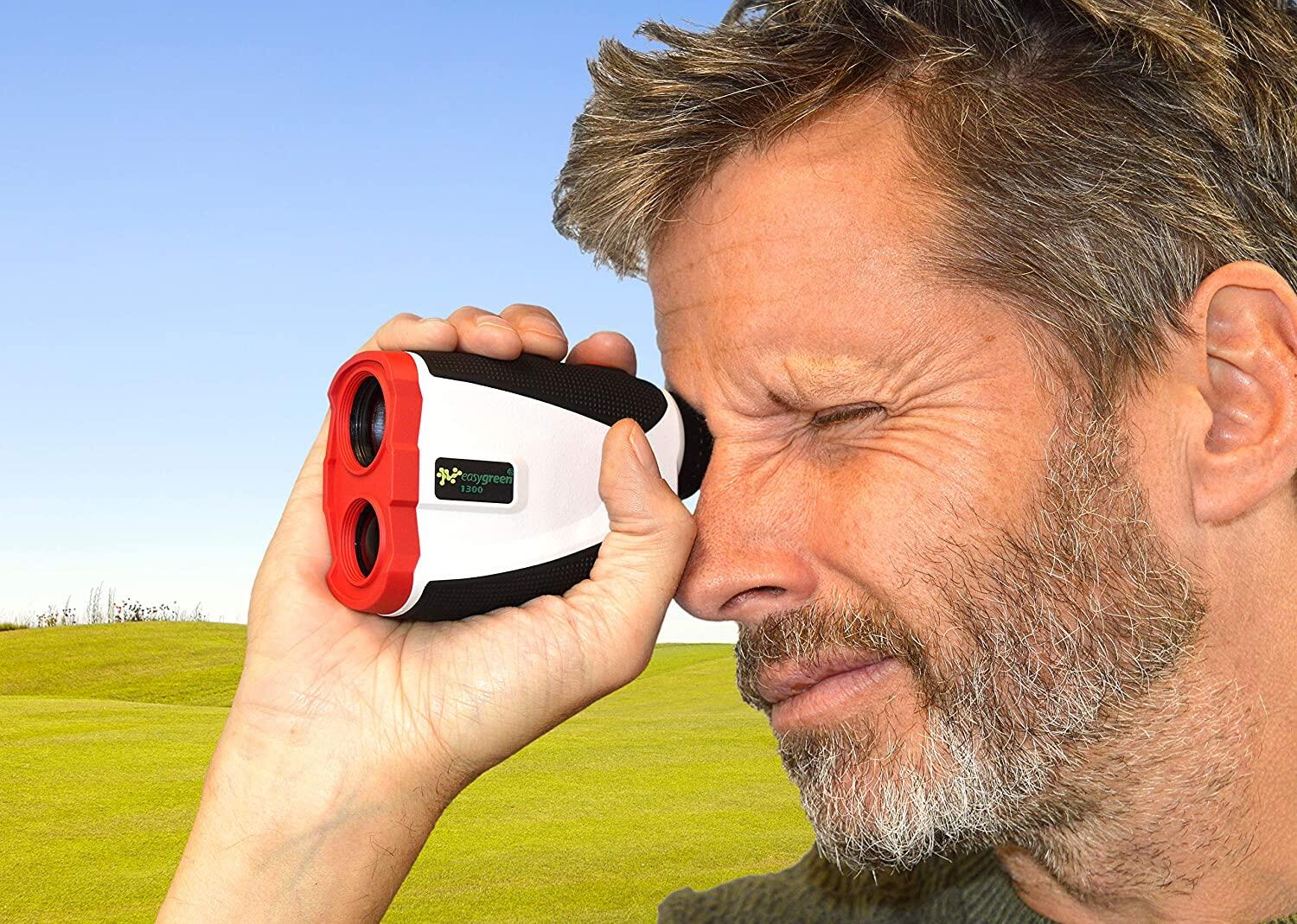 EasyGreen 1300 Golf Rangefinder with Slope-Switch Technology 4/5