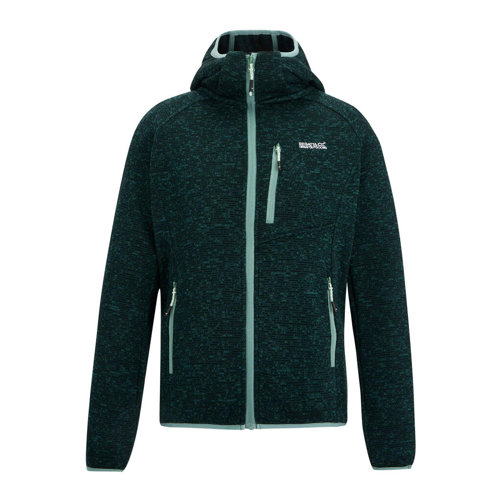 Womens/Ladies Newhill Hooded Fleece Jacket (Mediterranea)