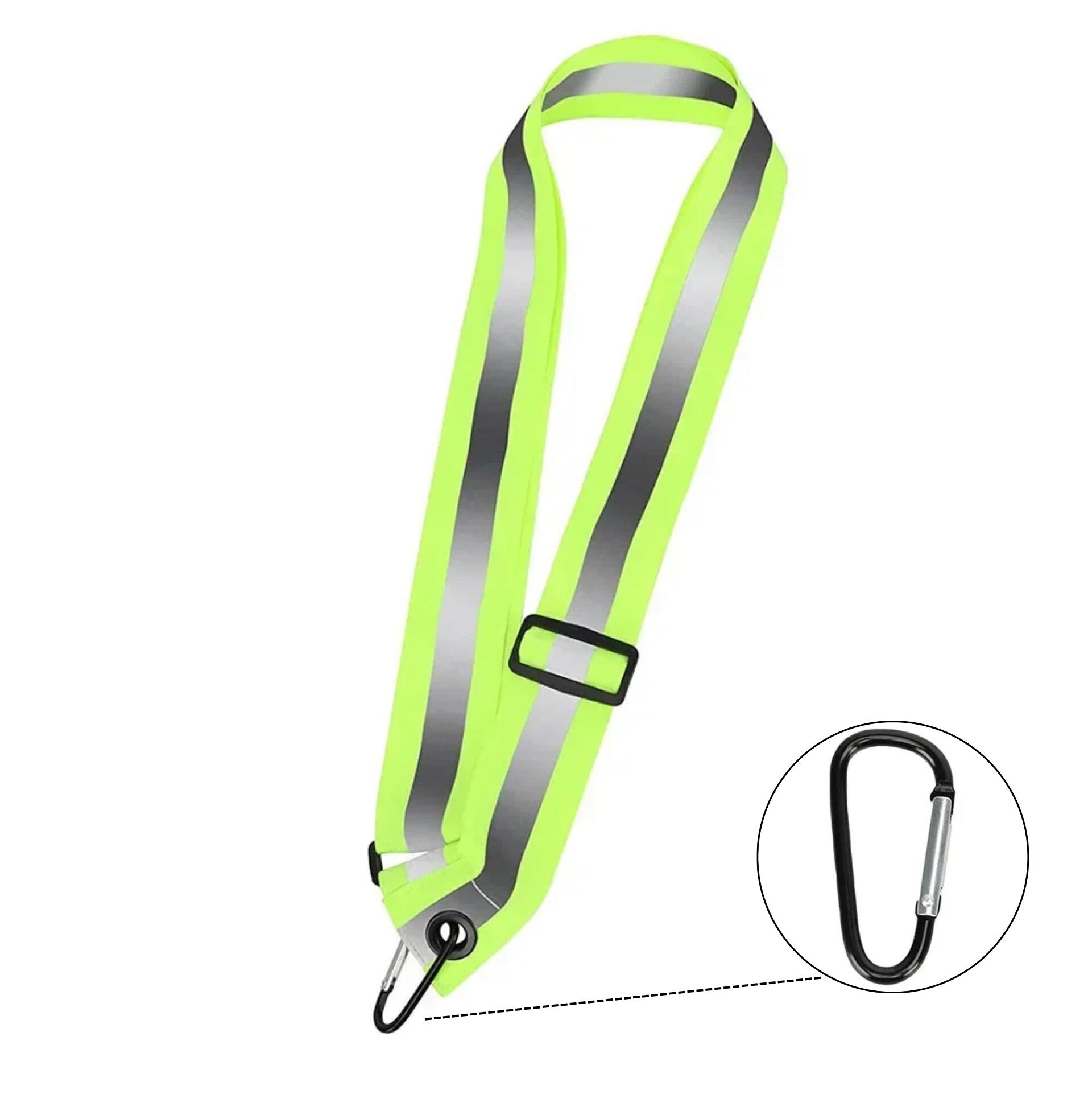 ceinture sécurité haute visibilité réglable harnais réfléchissant outdoor 3/3
