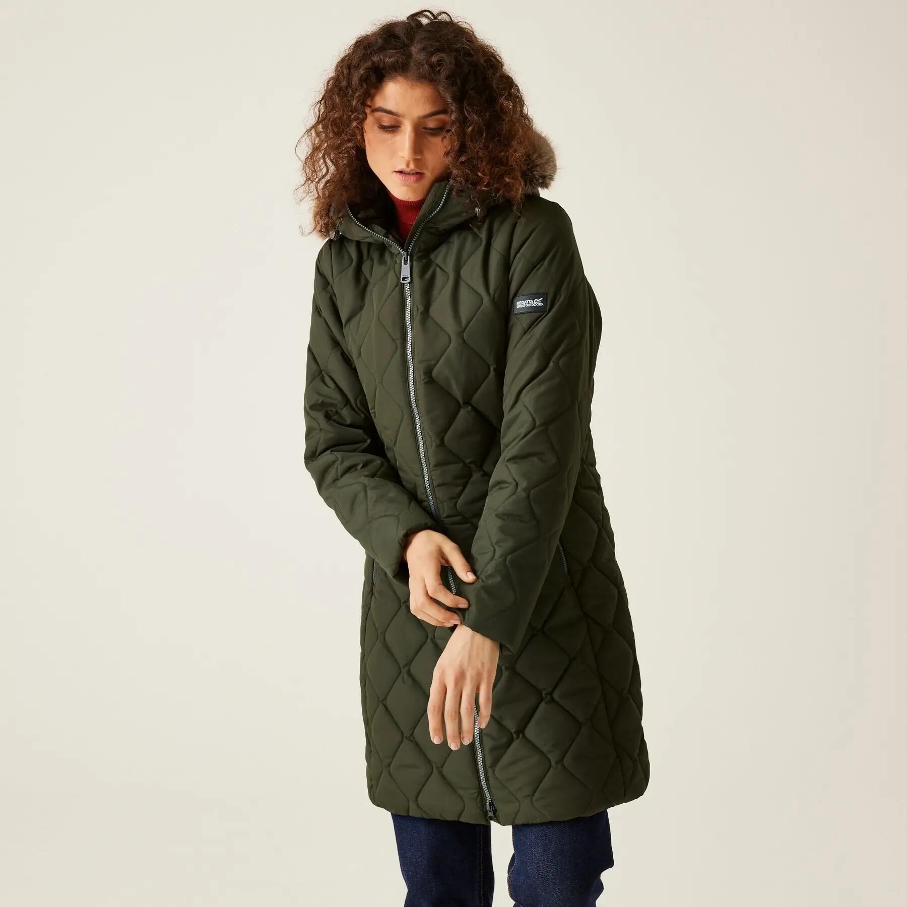 Parka feminina Regatta Fritha III 2/7