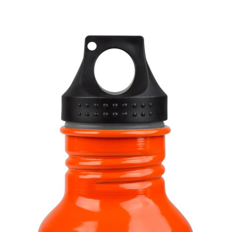 Emoji Orange Wink Water Bottle 2/2