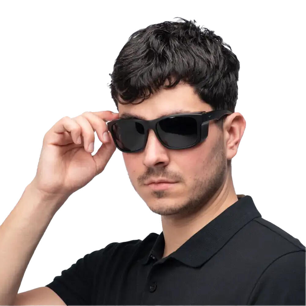Sonnenbrille "Haldor" Damen und Herren Schwarz 4/4