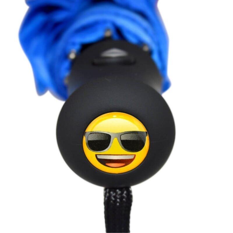 Emoji Compact Umbrella - Sunglasses 3/5