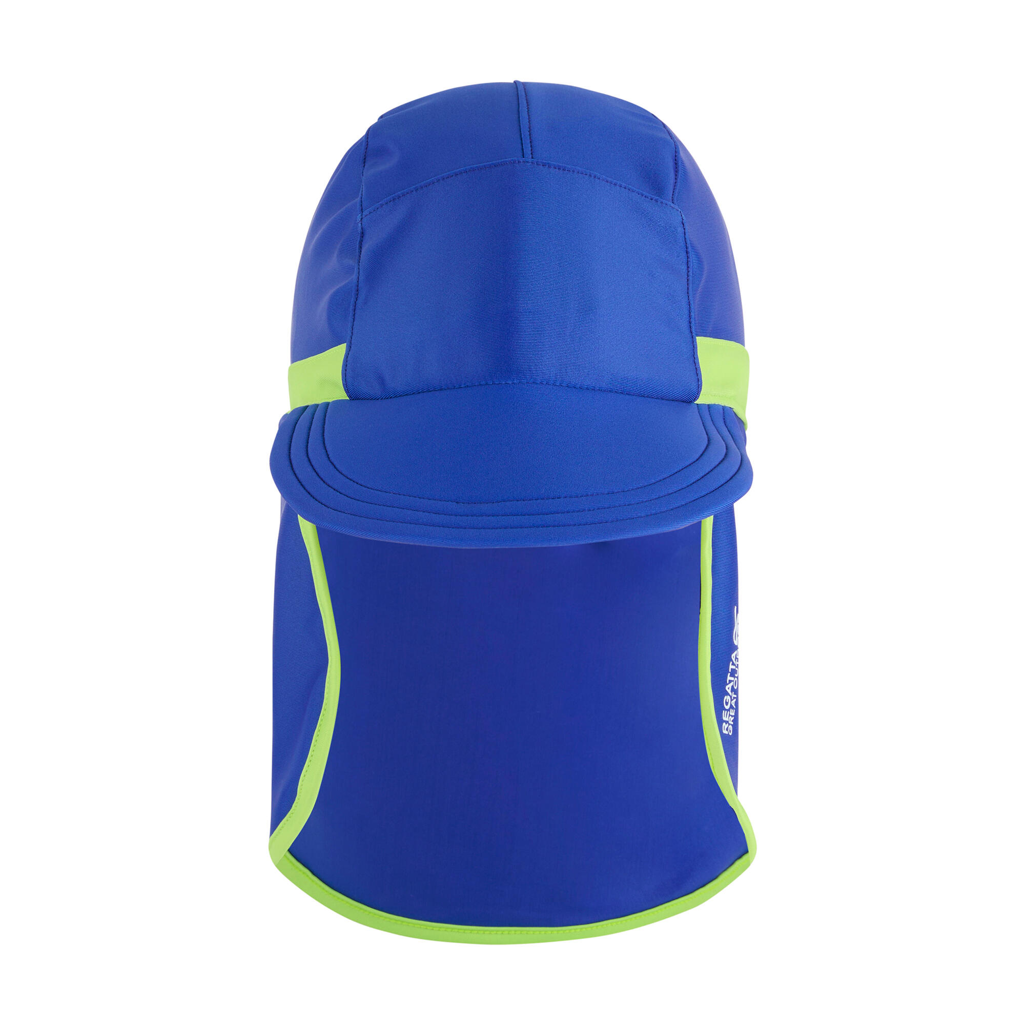 Casquette Avec Protègenuque Enfant (Bleu Olympien / Vert Pâle) 3/5
