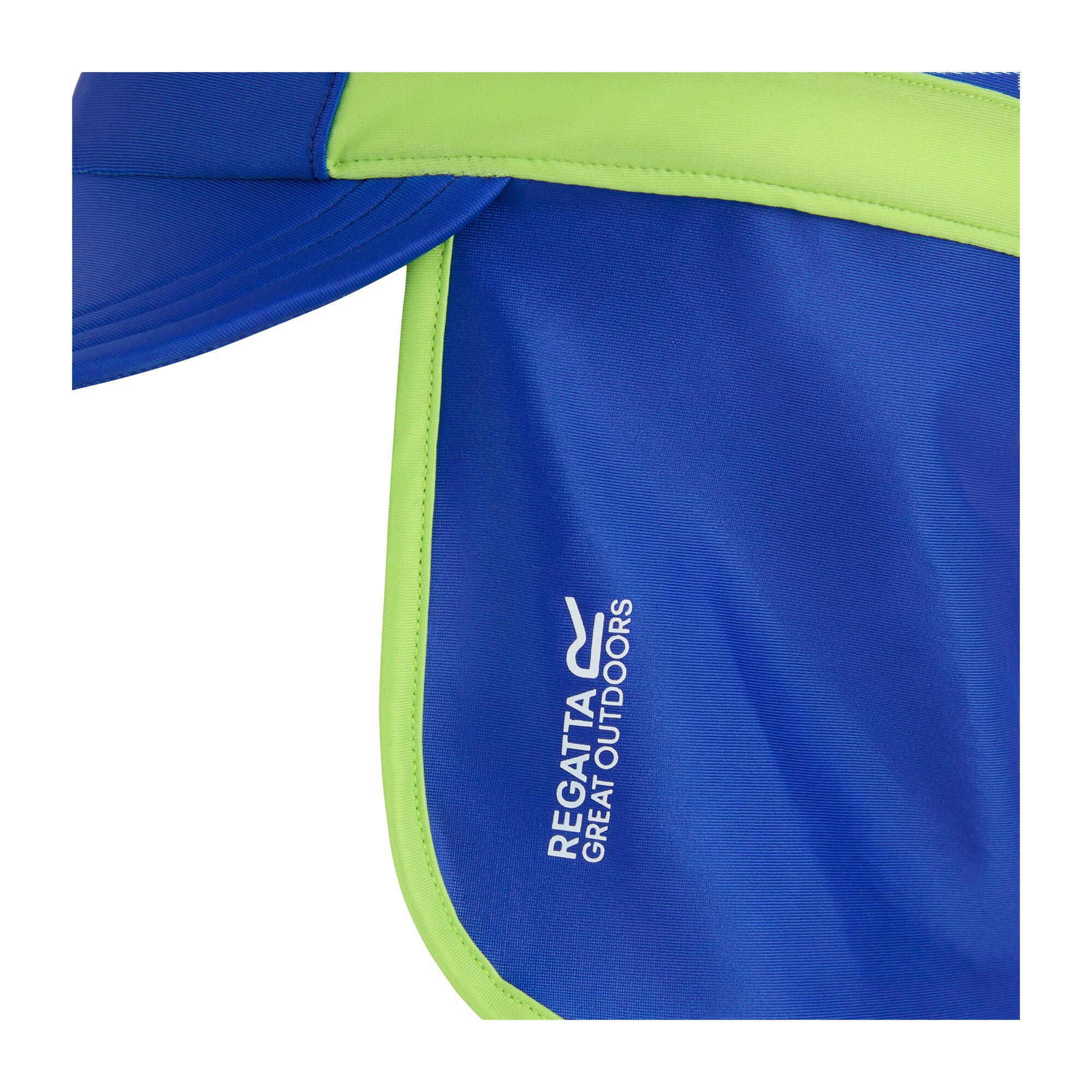 Casquette Avec Protègenuque Enfant (Bleu Olympien / Vert Pâle) 4/5