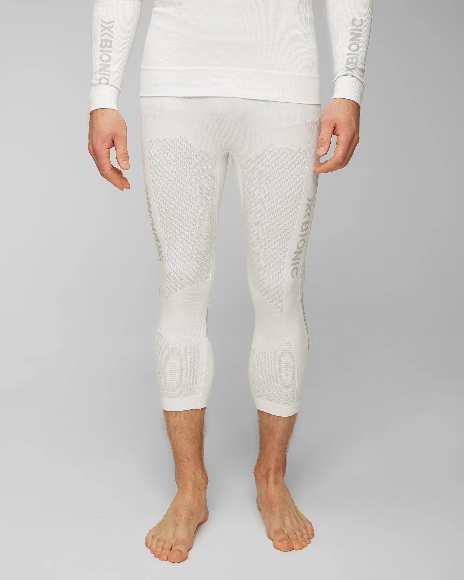 Leginsy termoaktywne 3/4 X-Bionic Energy Accumulator 4.0 Armadillo White 2/5