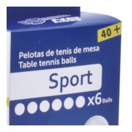 Set 6 pelotas Ping Pong ENEBE SPORT Blanco 2/3