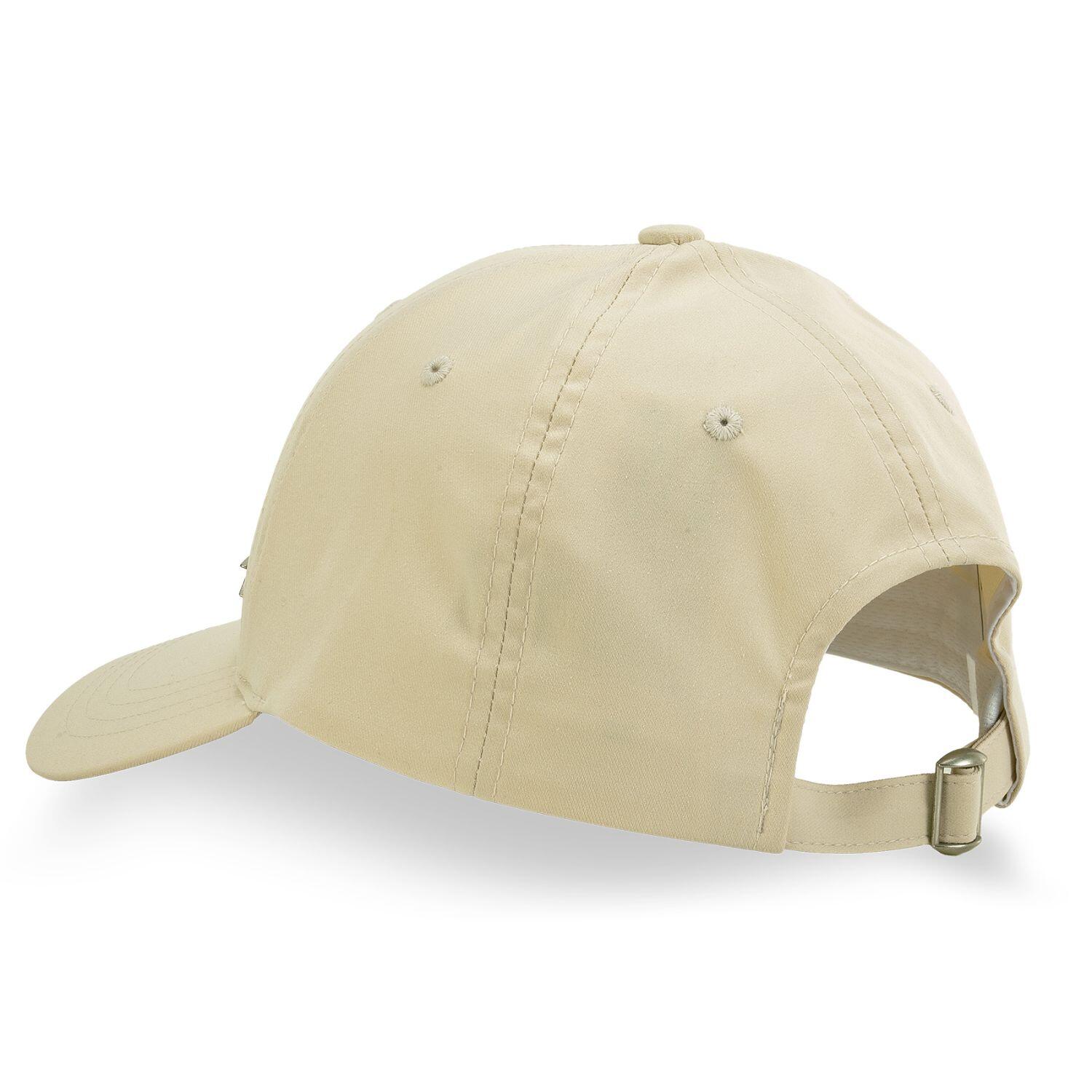Casquette baseball en polyester avec écusson argenté Badge Cap 4/5
