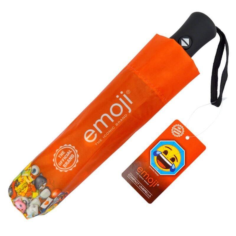 Emoji Crying with Laughter Compact Umbrella 5/5