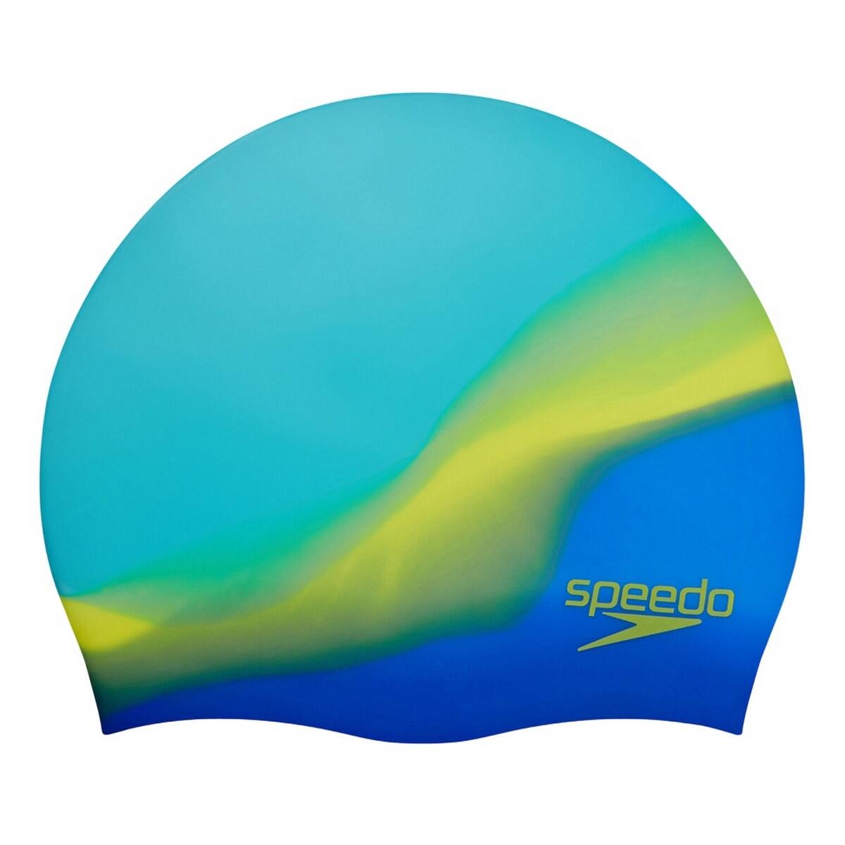 Kinderen/Kinderen Siliconen Badmuts (Blauw/Groen) 2/3