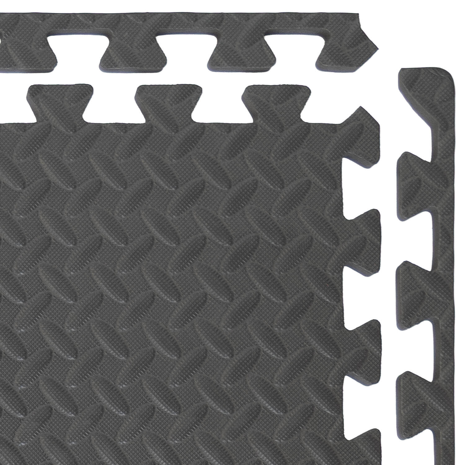 Pack 4 Losetas Suelo Eva 12mm Maximpro Grond Negro 4/4