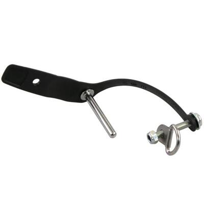 Accoppiamento asse Thule plastica nera - ricambio per rimorchio bici