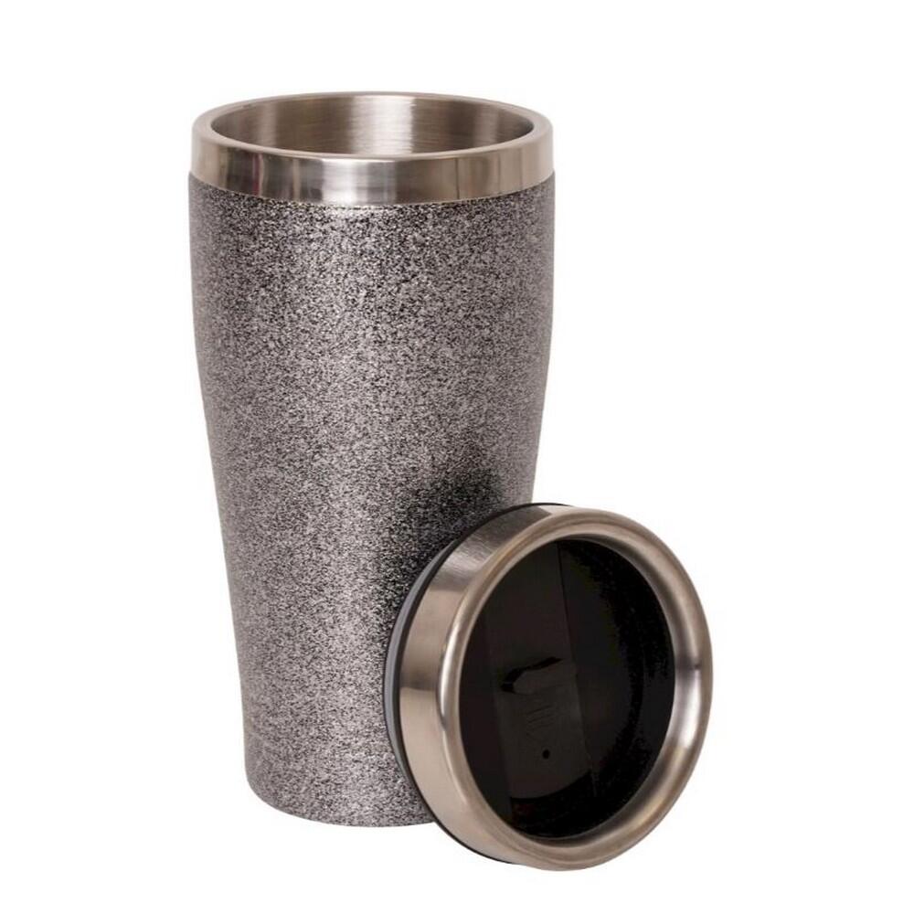 Glitter metalen geïsoleerde reismok (Zwart) 2/3