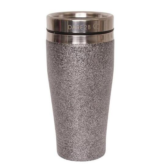 Reisebecher, Glitzer, Metall Damen und Herren Schwarz
