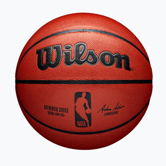 Piłka do koszykówki Wilson NBA Authentic Indoor orange rozmiar 7