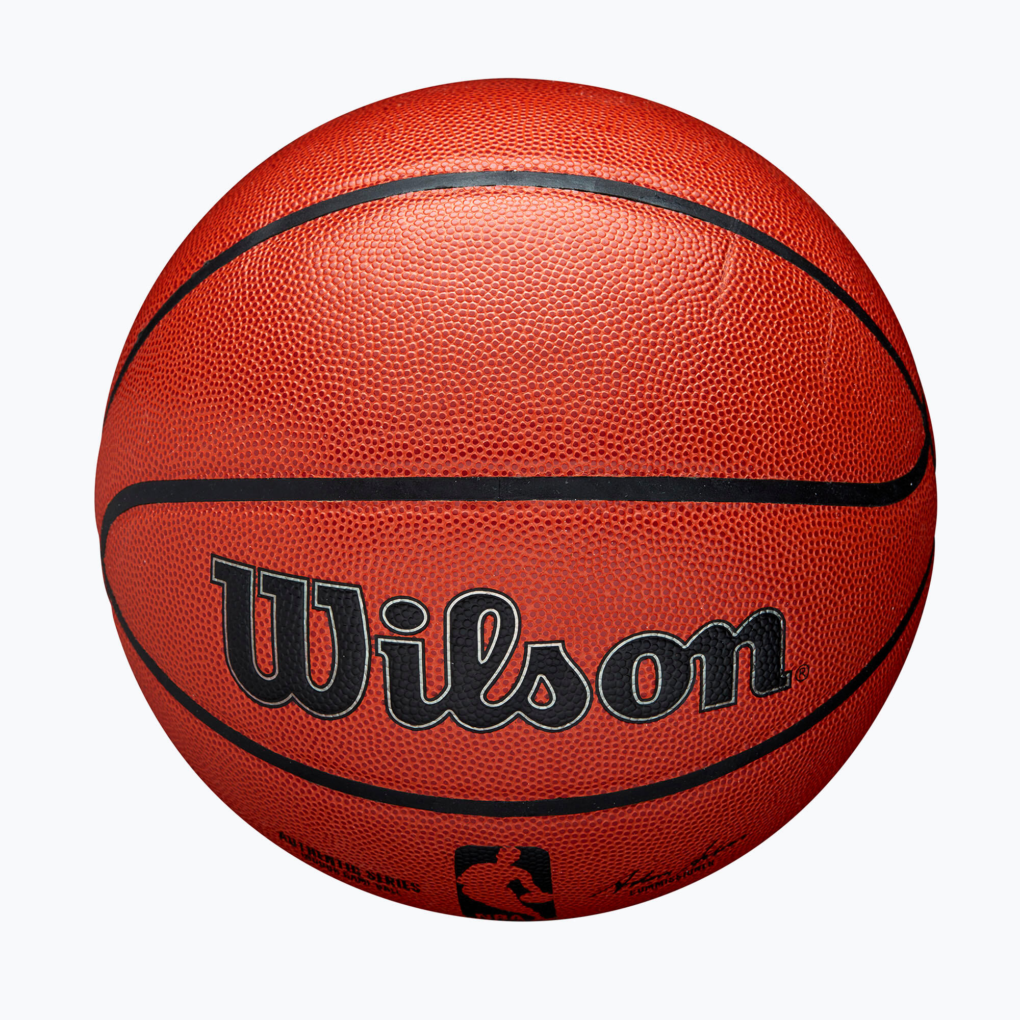 Piłka do koszykówki Wilson NBA Authentic Indoor orange rozmiar 7 5/7