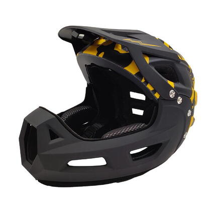 Kask rowerowy Full Face Szczękowy Xrider Bezpieczny Regulowany