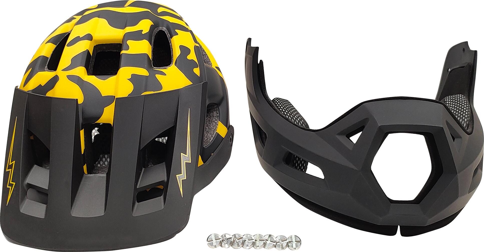 Kask rowerowy Full Face Szczękowy Xrider Bezpieczny Regulowany 3/7
