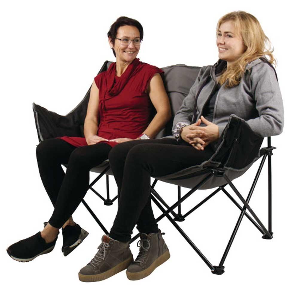 Sillón doble plegable Holiday Travel con reposabrazos 2/3