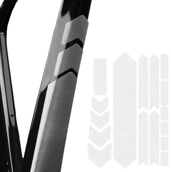 lot 21 films protection cadre vélo anti-rayures 3D route gravel VTT