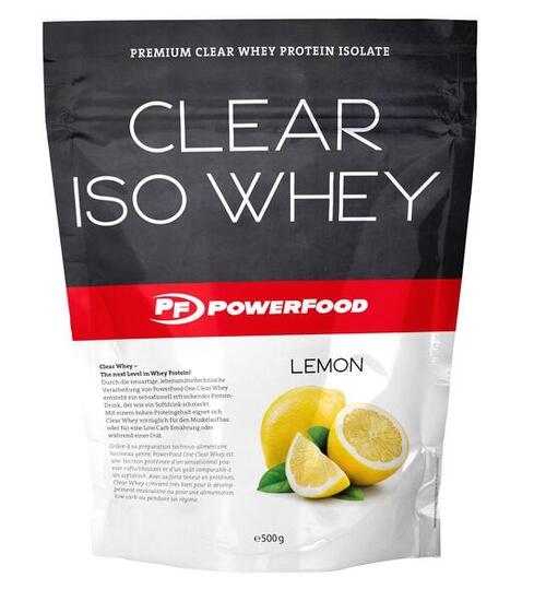 Clear Iso Whey 500g Powerfood One