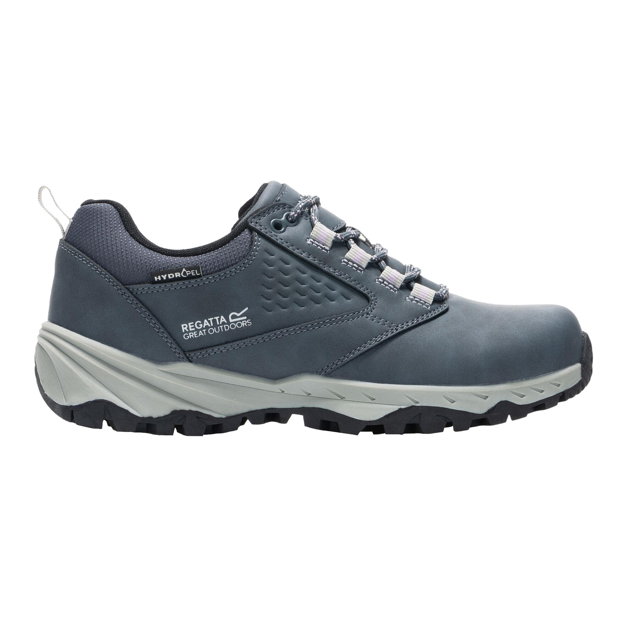 Chaussures De Marche AMBLE Femme (Gris Foncé / Lilas Clair) 4/5