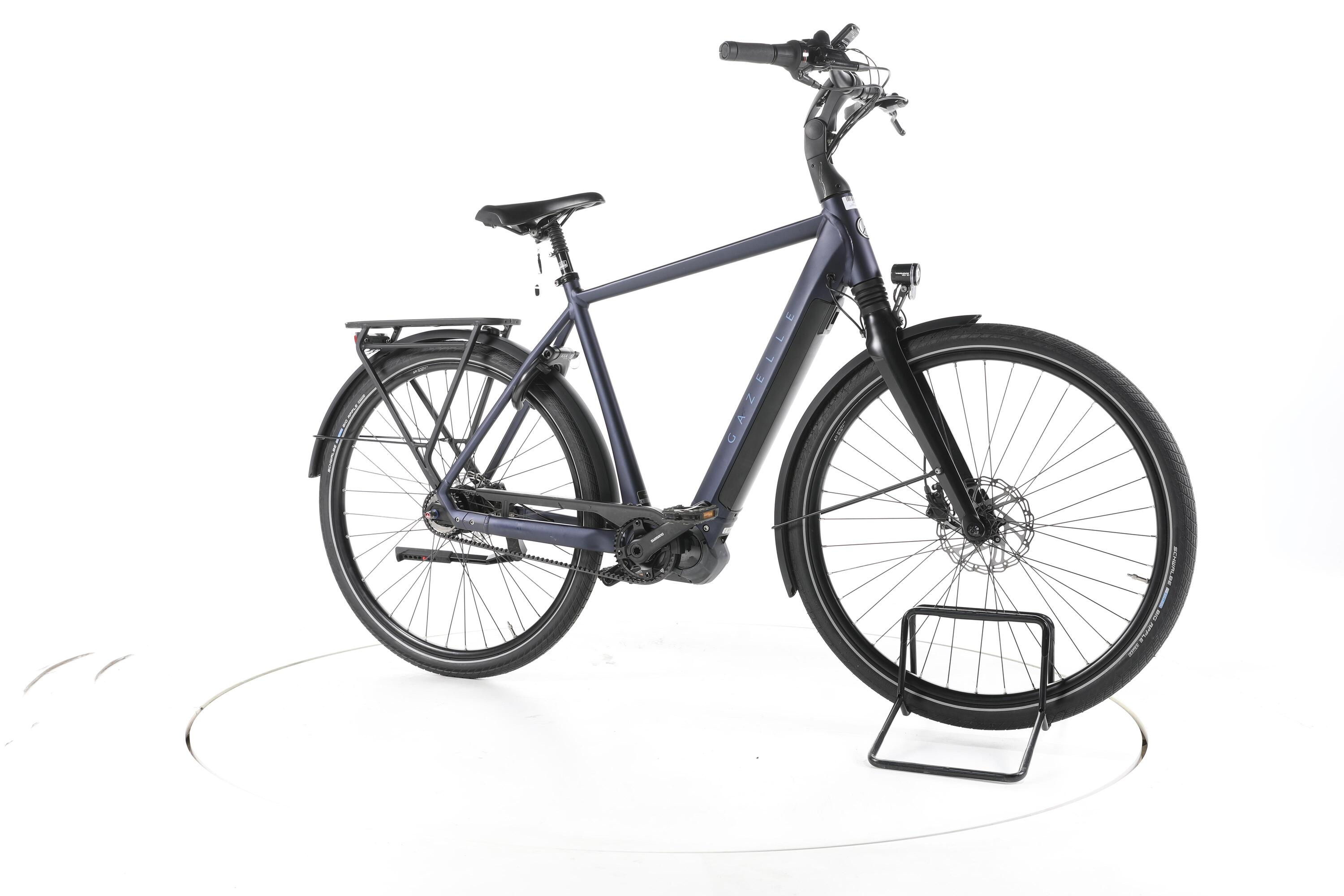 Segunda vida - Gazelle Chamonix C5 HMS City E-Bike - Bom Estado 2/7
