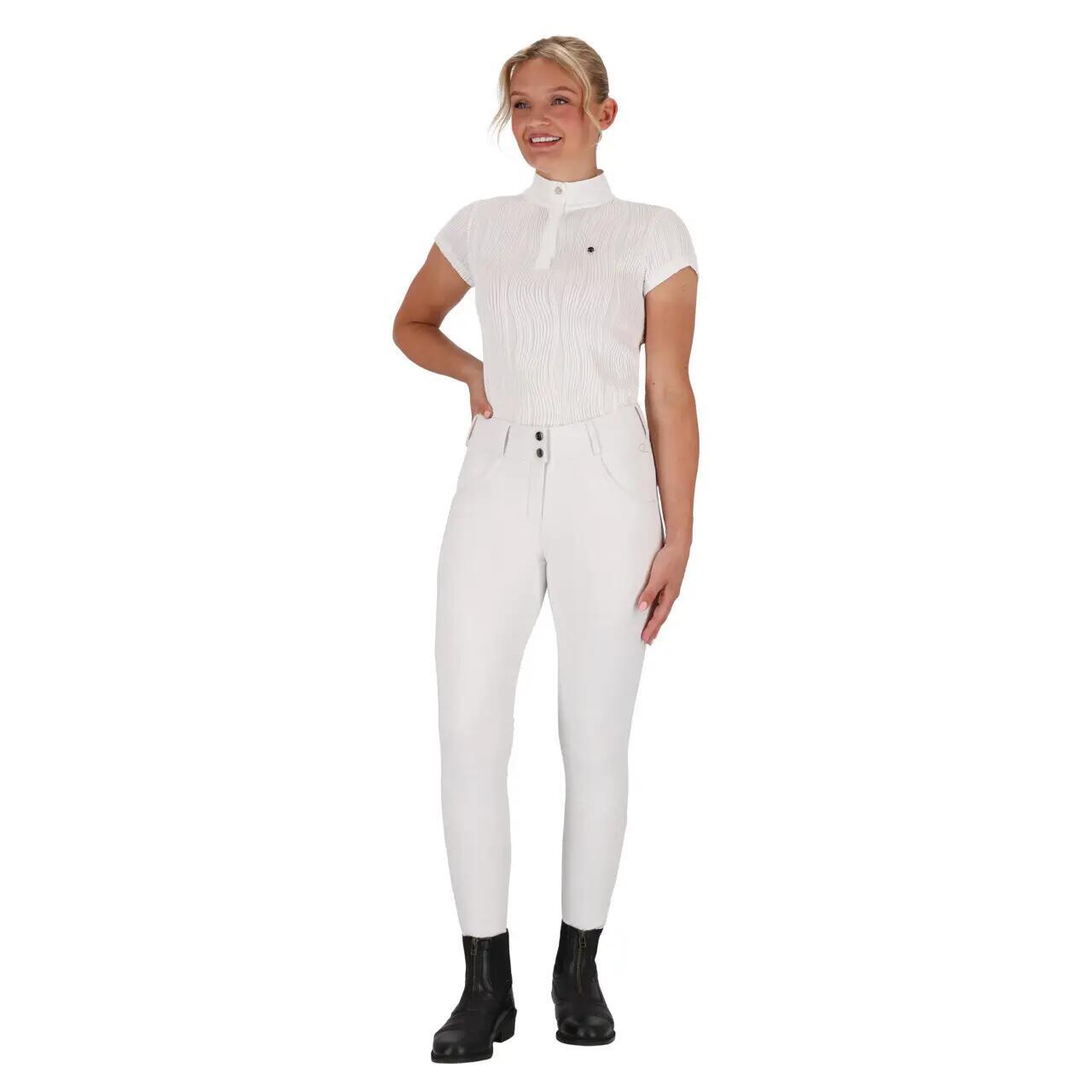 Polo de concours femme QHP Kynlee 3/4
