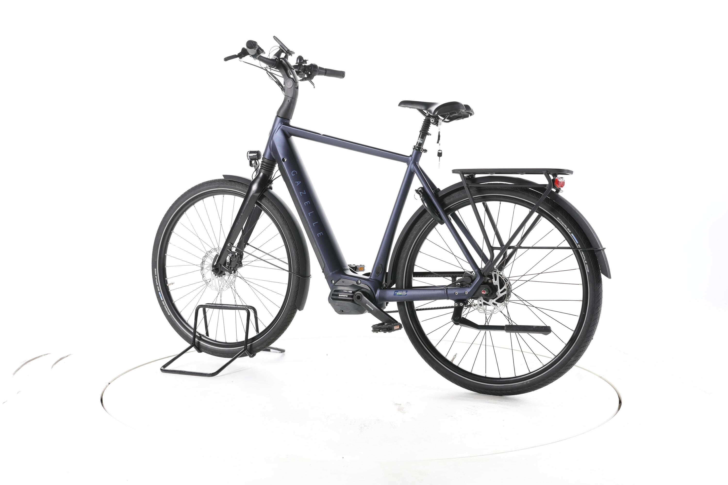 Segunda vida - Gazelle Chamonix C5 HMS City E-Bike - Bom Estado 7/7