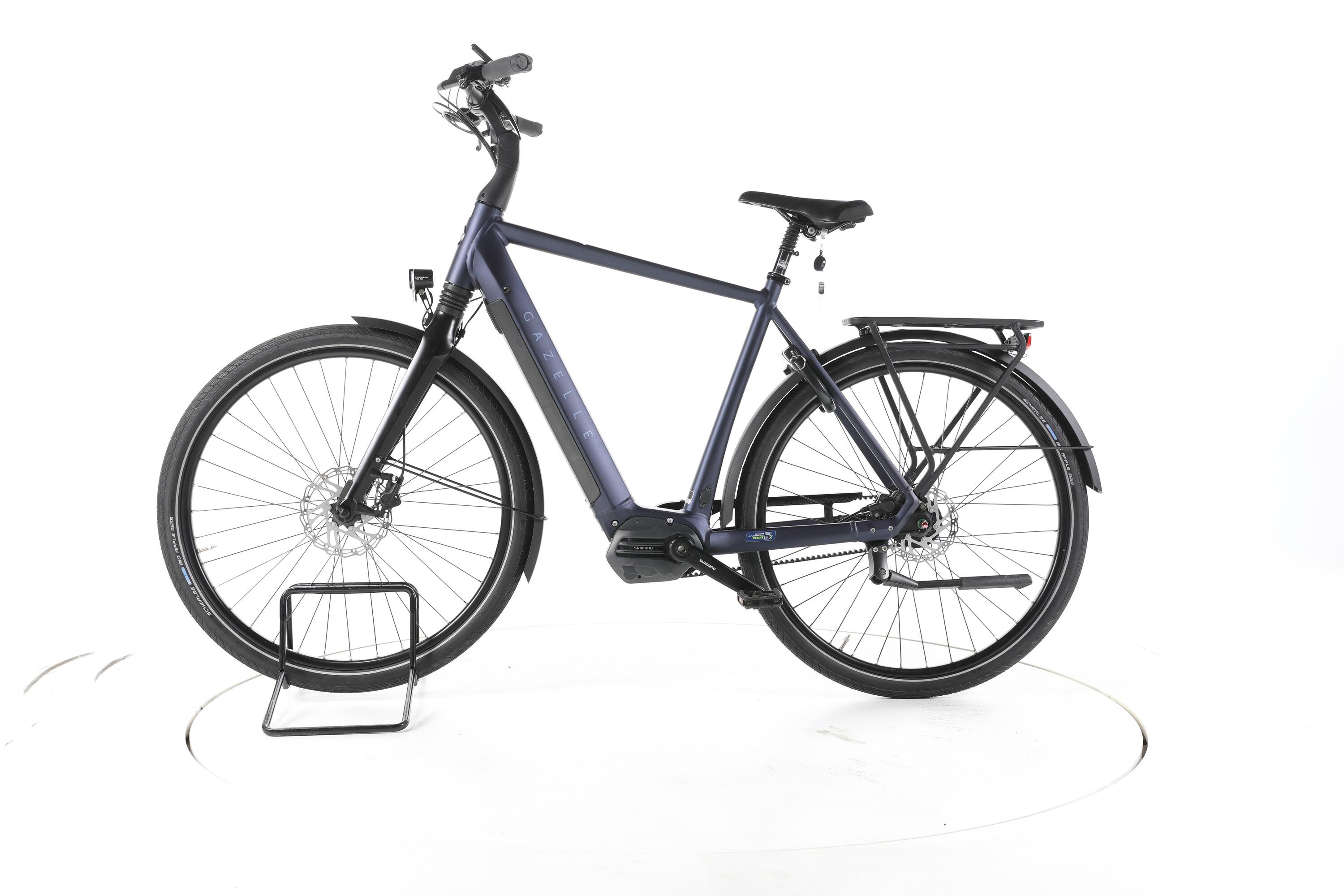 Segunda vida - Gazelle Chamonix C5 HMS City E-Bike - Bom Estado 6/7