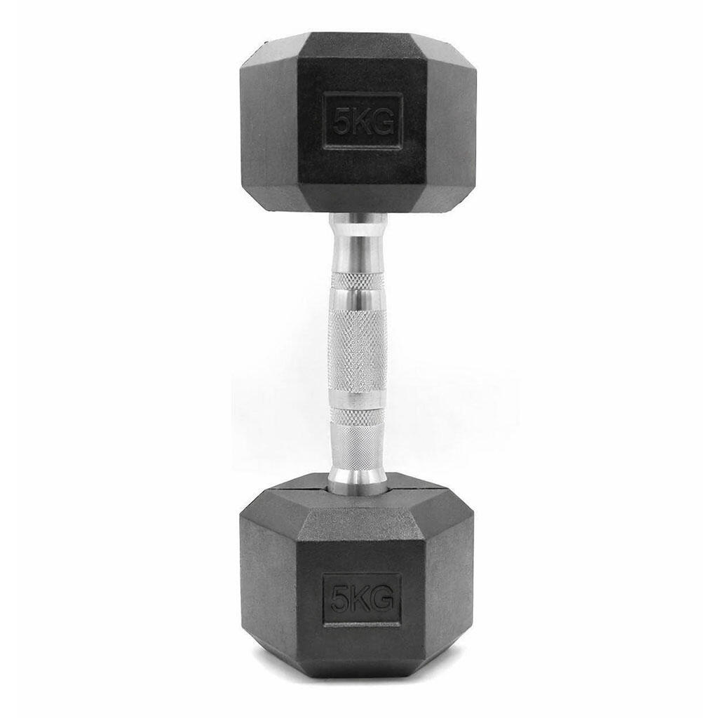 Pack 2 Halteres Hexagonais 5 kg 3/3