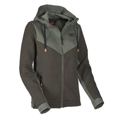 Fleece sweatshirt met capuchon swedteam meadow