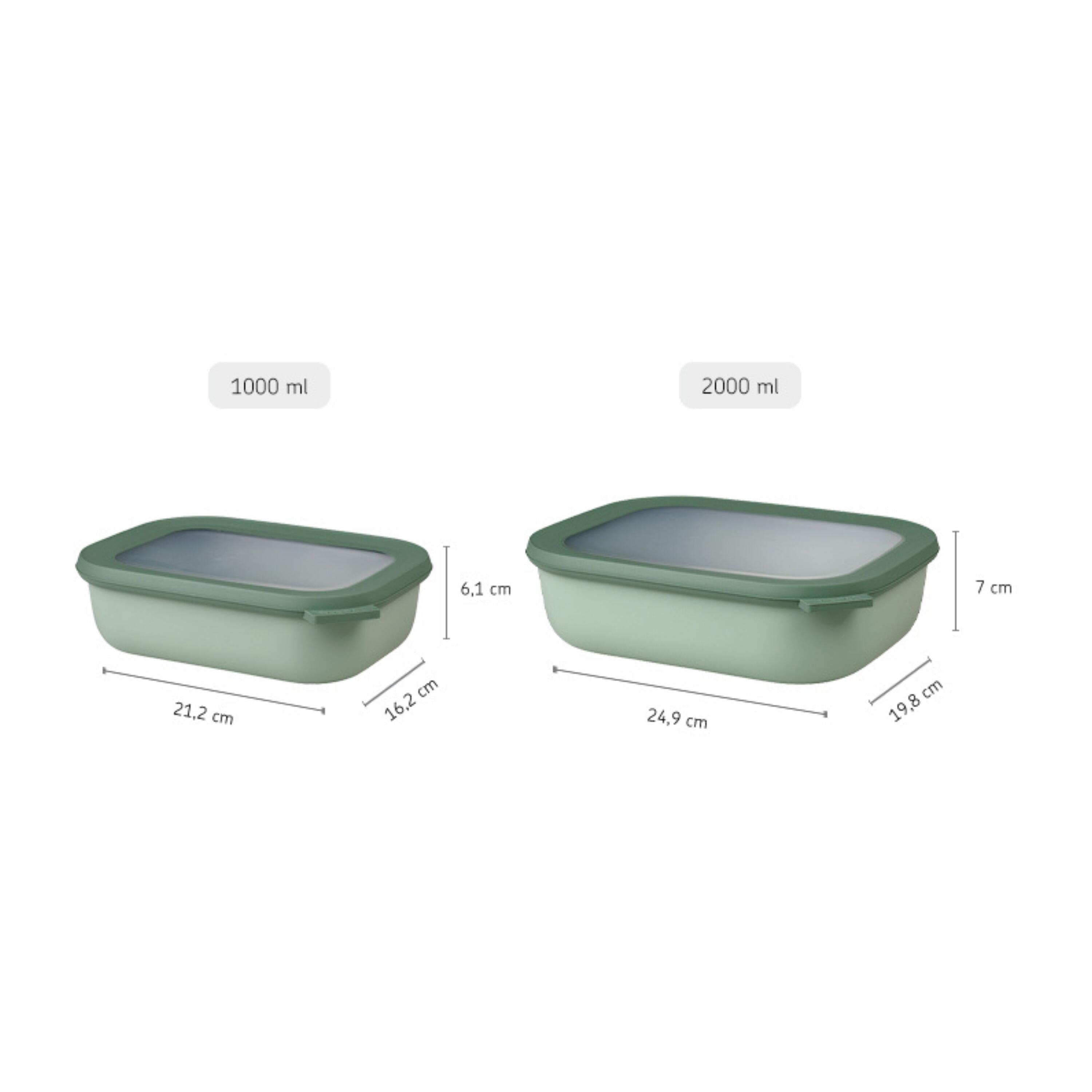 Mepal Cirqula Mikrowellengeschir set 2 teilig - Nordic sage 5/6