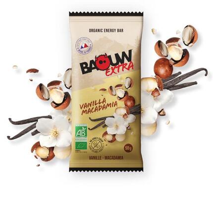 Barre Extra BIO goût vanille et macadamia 50 g