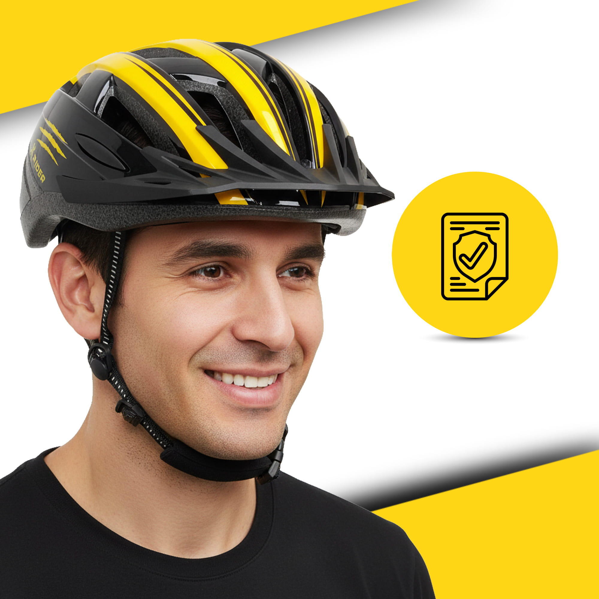 Kask rowerowy szosowy Xrider Bezpieczny Regulowany 3/7