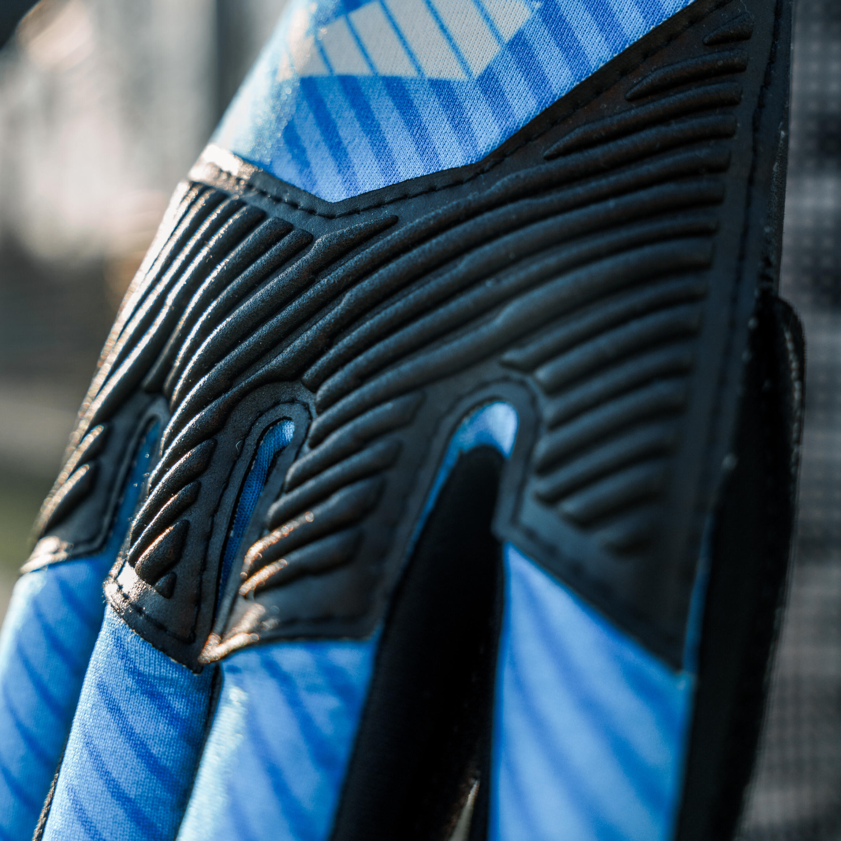 Luvas de guarda-redes de futebol para criança, AROX Blue, Tamanho 3-8 3/6