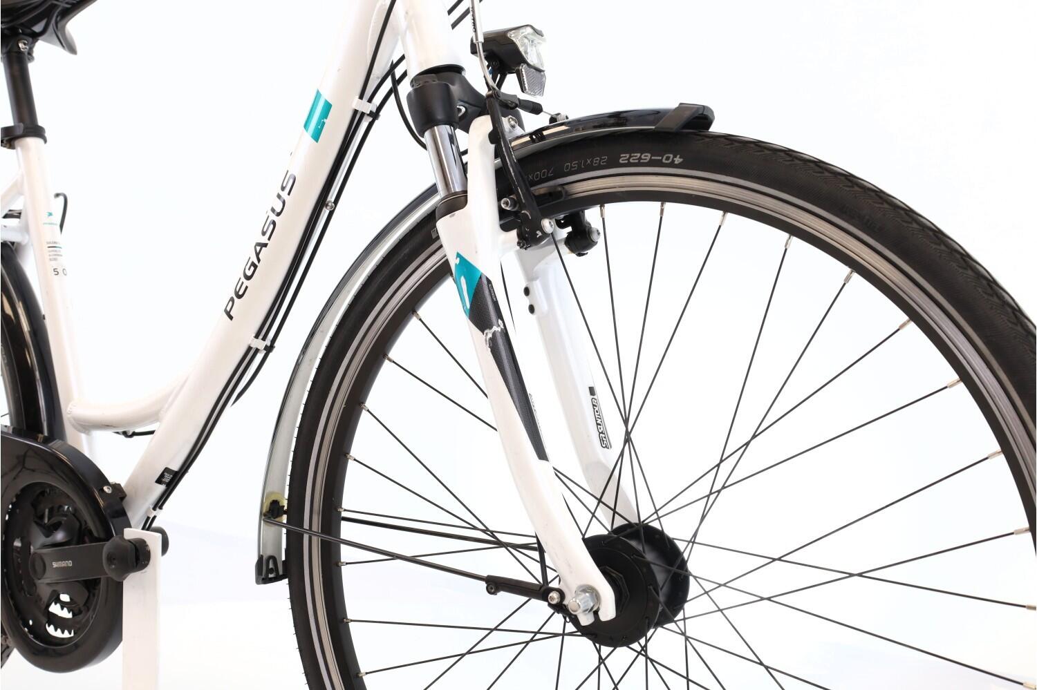 Tweedehands stadsfiets · Pegasus Solero SL · Goede toestand 5/8