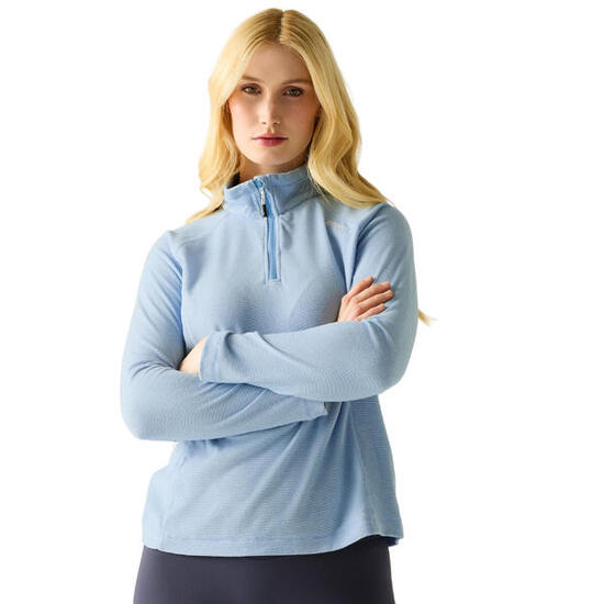 Great Outdoors Felpa A Cerniera Corta In Pile Donna Regatta Montes Verde