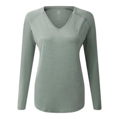 Hemd met lange mouwen fitness dames