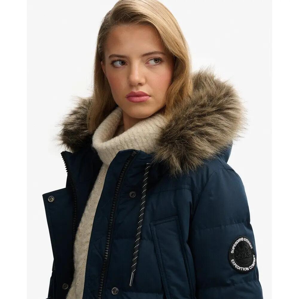 Doudoune mi longue femme Superdry Everest 6/6