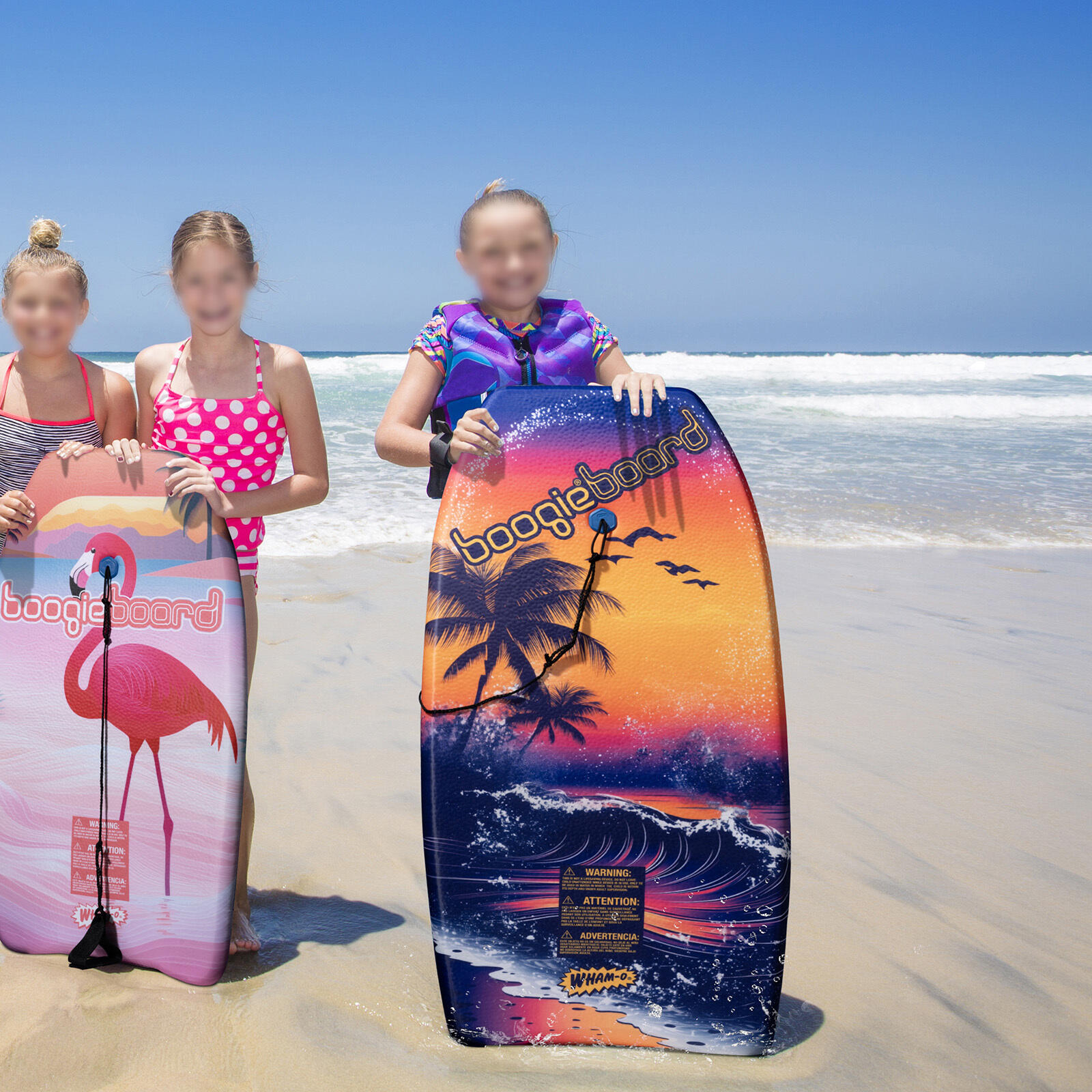 Confezione da 2 bodyboard da 93,98 cm con laccetto da polso 5/7