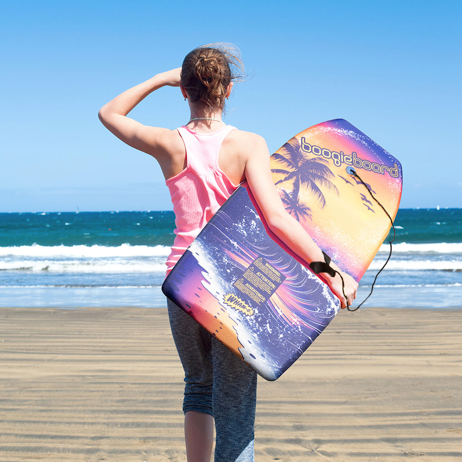 Confezione da 2 bodyboard da 93,98 cm con laccetto da polso 6/7