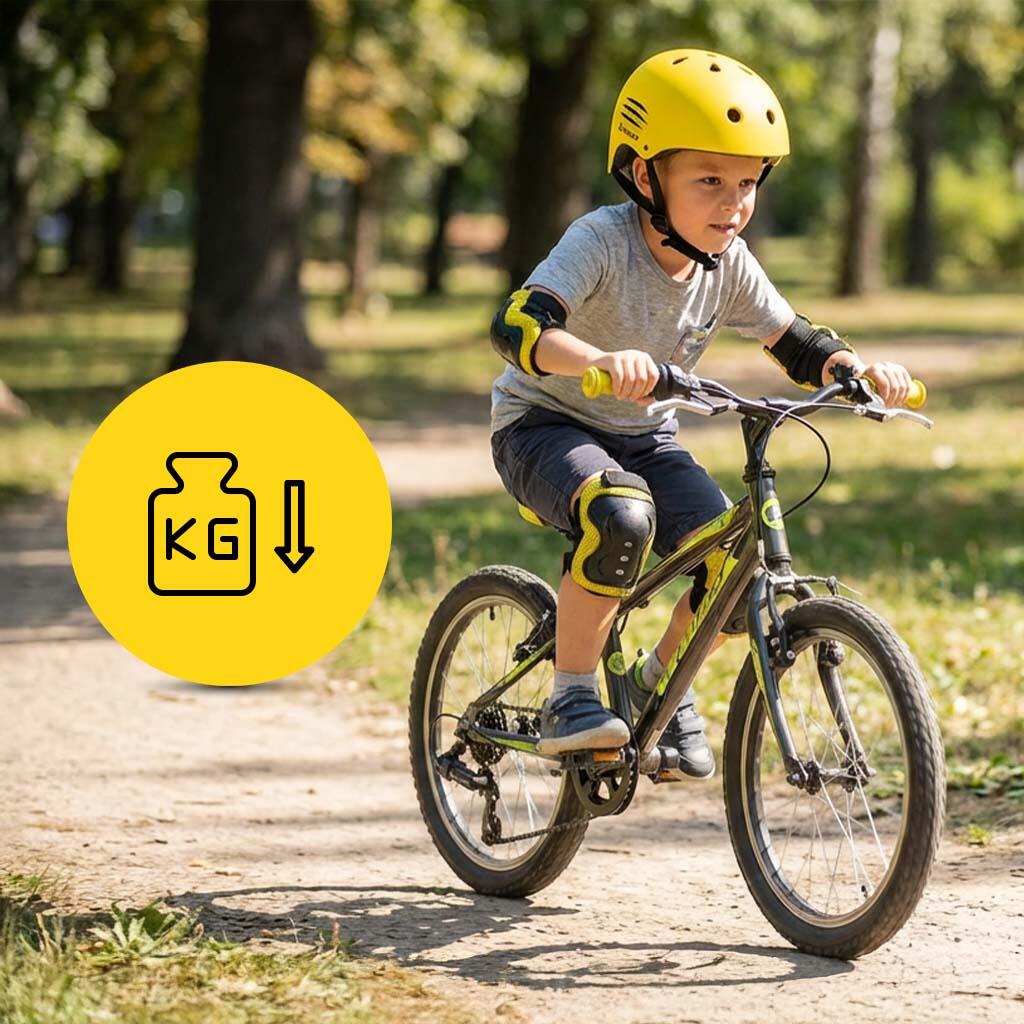 Kask rowerowy dziecięcy Uniwersalny Xrider Bezpieczny Regulowany 5/7