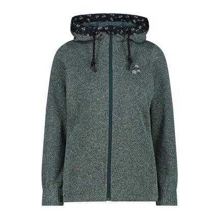 Veste à capuche technique tricotée femme CMP